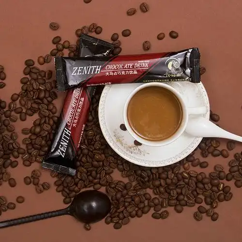 马来西亚进口热巧克力粉 大马占即溶热巧克力粉可可粉冷热二饮.