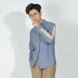 帅气衬衫女中性帅气图片