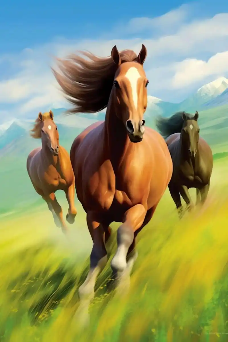 马奔腾千里,只要有骑手就能奔向目的地;人怀插翅之梦,只有抓住 - 抖音