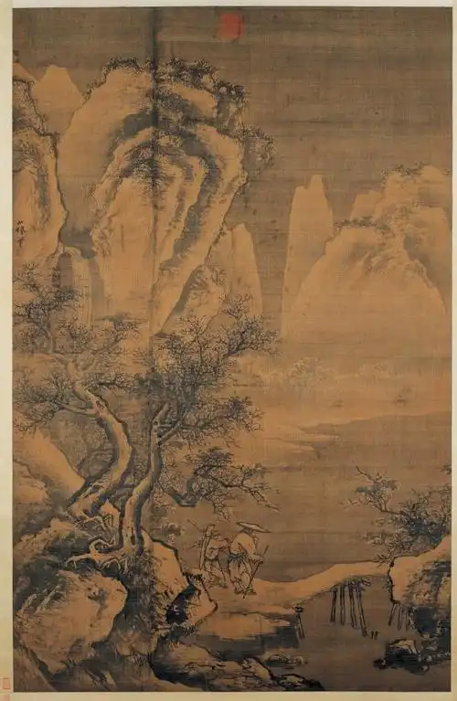 寒山积雪图简介