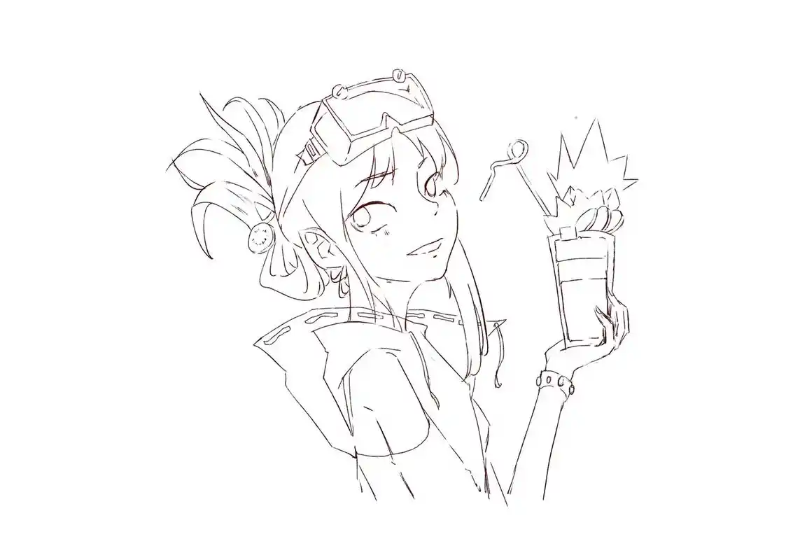 生活明朗,万物可爱,我按时长大,……不会画了,临摹一下@东隆 - 抖音