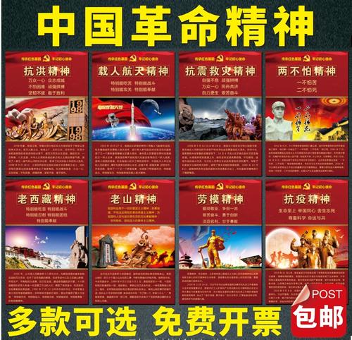 党史宣传海报弘扬红色革命精神中国爱国红船精神爱国主义宣传展板