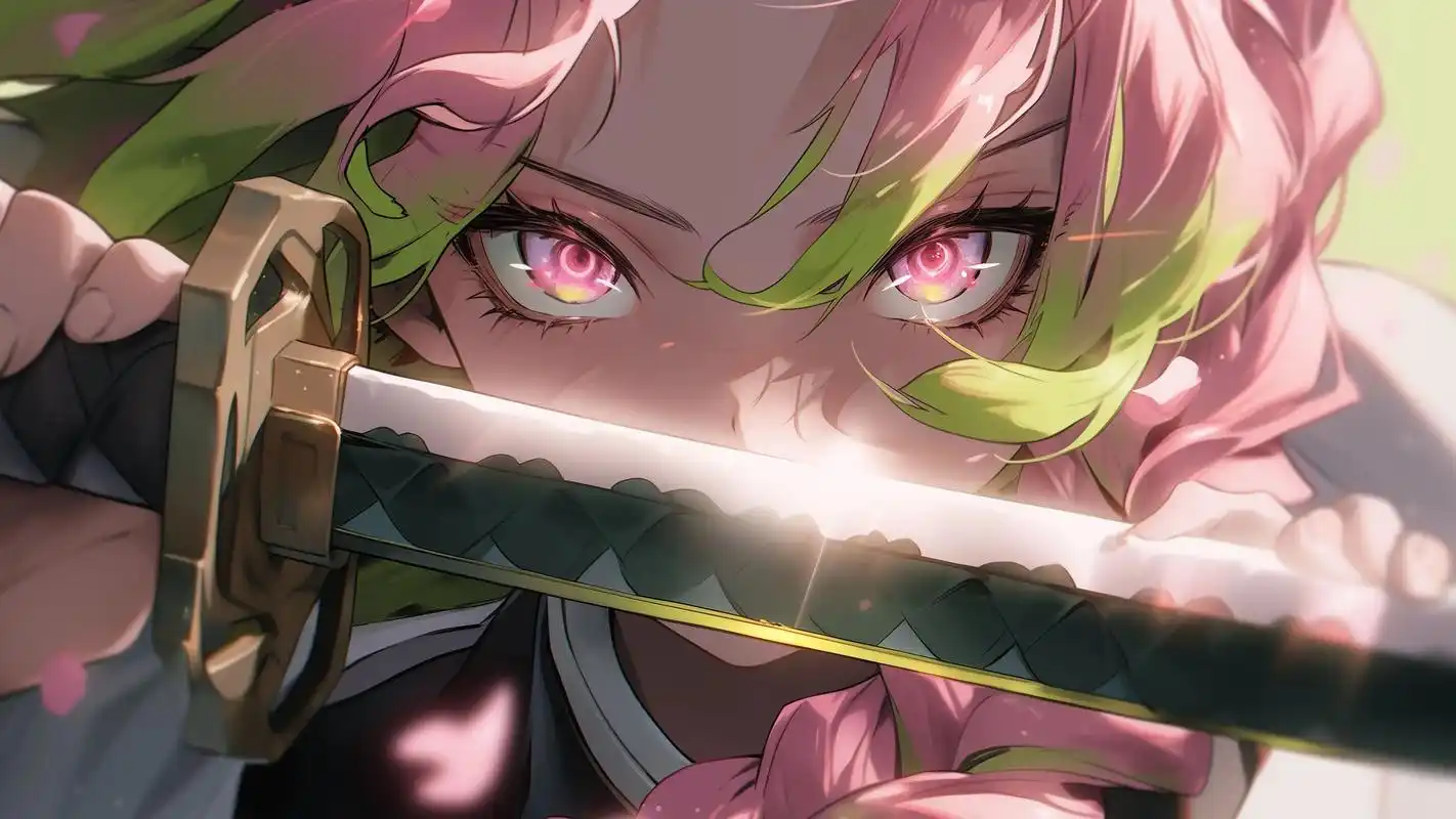 鬼灭之刃 甘露寺蜜璃 2.hidden in flowe - 抖音