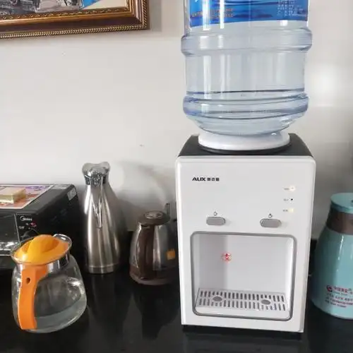 奥克斯/aux 自营饮水机 白色 小型家用宿舍迷你冷热即热茶饮机 直饮两