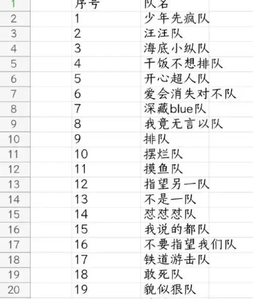 小学生起的奇葩队名,全部由"网络热词"组成,孤勇者队去哪了?