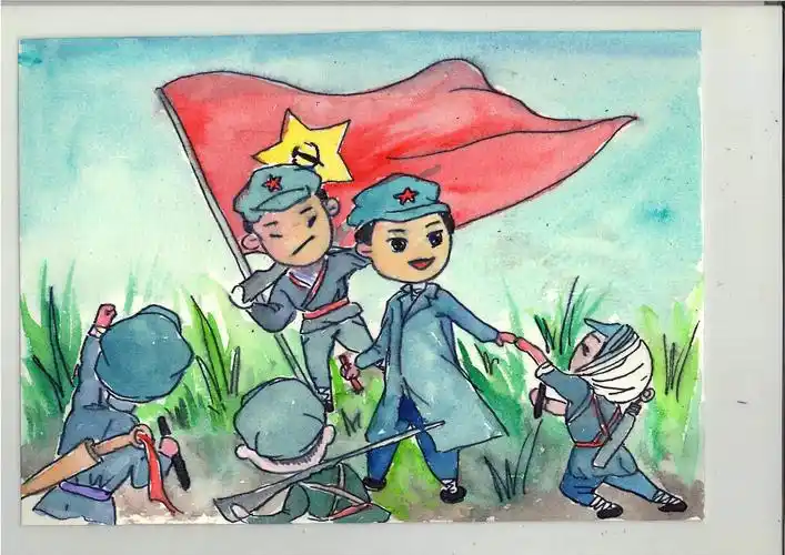 长征胜利|插画|创作习作|北海青芥 - 原创作品 - 站酷 (zcool)