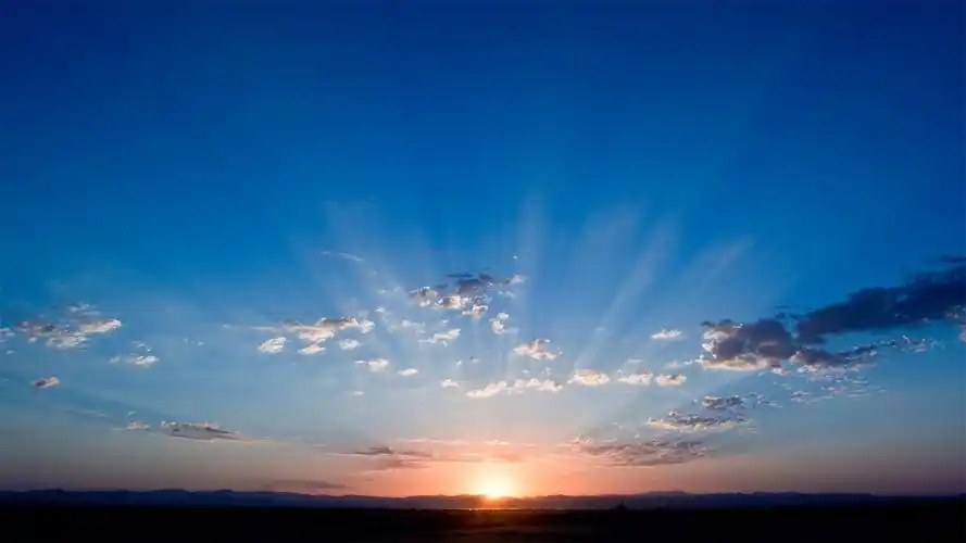 清晨唯美日出高清桌面壁纸