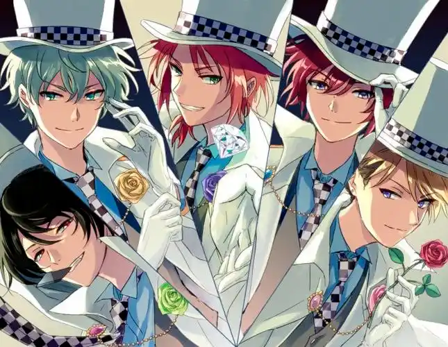 动漫,绘画,二次元,插画沐98嘲嵩偶像梦幻祭 knights 美少年 帅