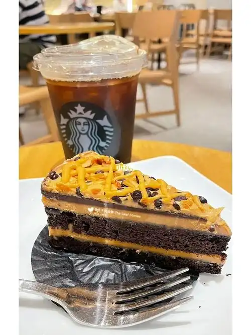 9492星巴克|限定巧克力花生蛋糕