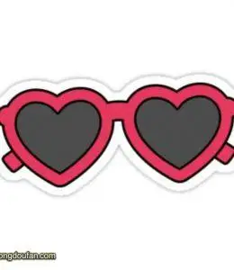 墨镜简笔画大全