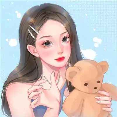 简约干净的手绘头像女生图片大全 高清很独特的优质手绘女头