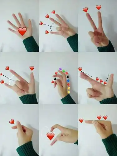 2019-04-21   展开全部 这是《比心》,网络流行词,是一种网络流行手势