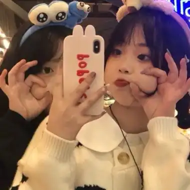 高清好看的闺蜜头像ins高级质感双人图片