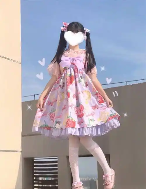 原创这些价不过百的洛丽塔小裙子白菜好穿又不贵学生党lo娘的最爱