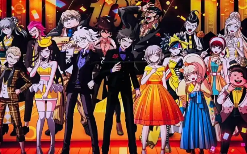 枪弹辩驳10周年弹丸论破十周年全家福周边文件夹立牌简易展示