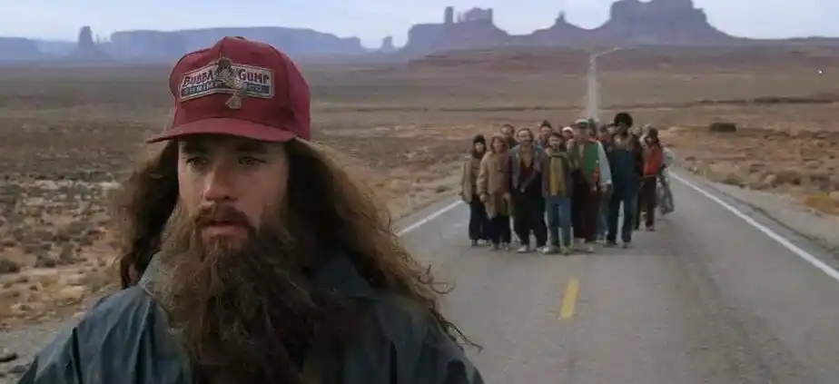 9,《阿甘正传》我跑起来像风一样快