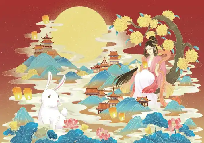 这些中国风插画及视觉应用 太亮眼了