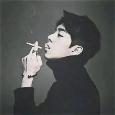 男生抽烟头像大全