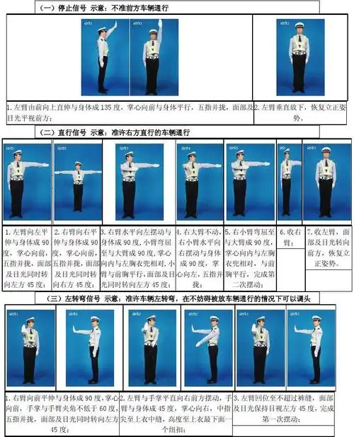 文档下载 所有分类 人文社科 法律资料 > 交警手势图解(一)停止信号