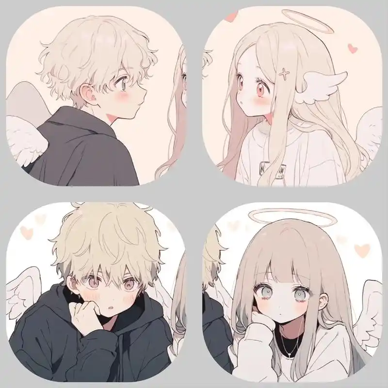 我们手心紧握,从此永不分离#动漫情头 #超甜情头 #优质头像 - 抖音