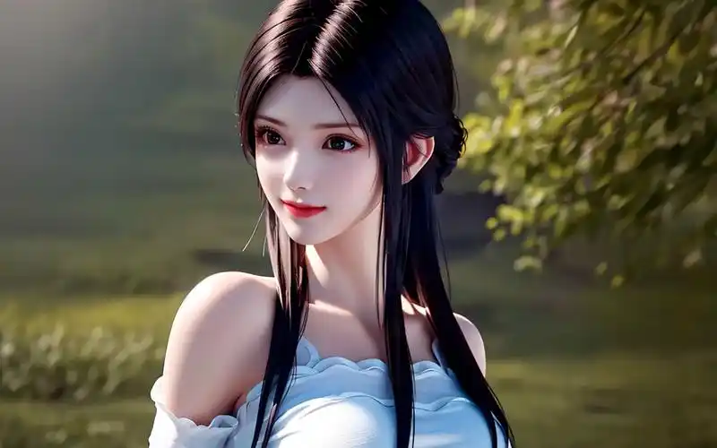 国漫女神壁纸,薰儿怕你们等不及,托我送来2张近照