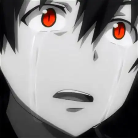 伤感流泪男头图片 在夜里哭得撕心裂肺的男孩哭完记得成熟_男生头像