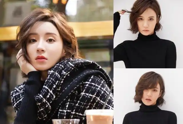 方脸女生适合什么发型?试试这4款短发,时尚减龄显气质!