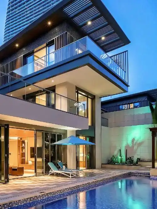 别浪费用海景房的钱住三亚顶奢别墅不香吗