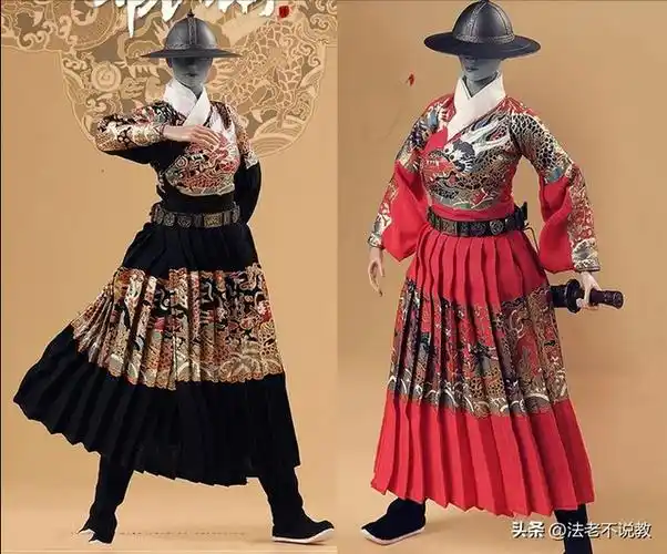 锦衣卫成员的服饰采用了大量的红色和金色,这两种颜色在中国传统文化