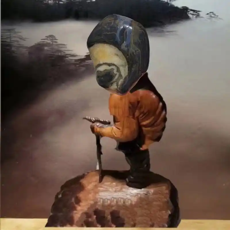 奇石   画面头像石