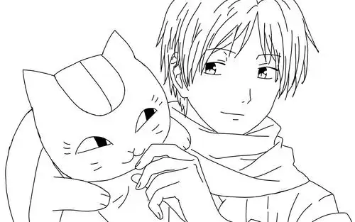 橡皮章素材 动漫 夏目