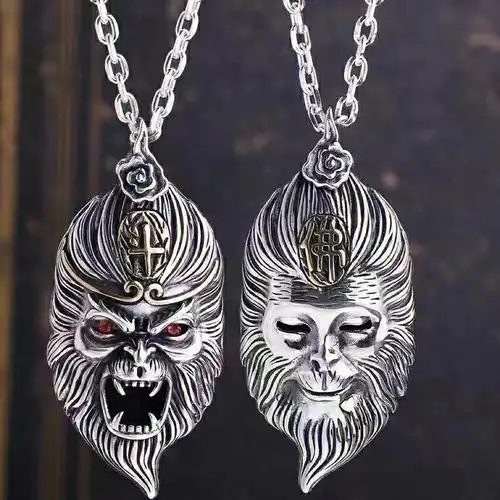 9595复古齐天大圣孙悟空一念之间佛魔吊坠～斗战胜佛