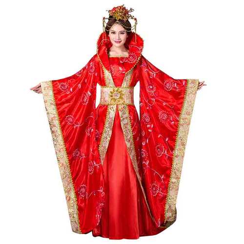 宫廷贵妃武则天公主汉服舞台影视唐朝古装皇后民族服装