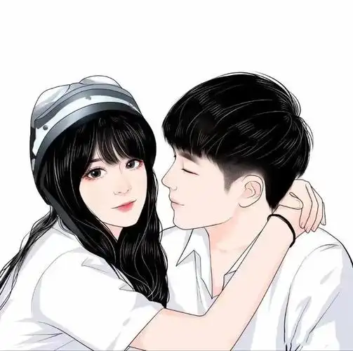 独一无二的情侣头像一对,一男一女cp图片