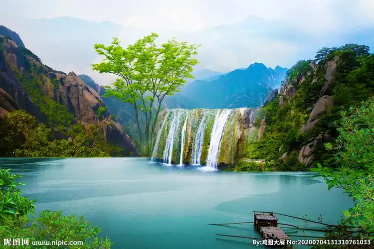 山水风景山水风景画图片