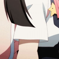 动漫人物闪动头像图片眼睛会发光身体会动好好可爱哈哈