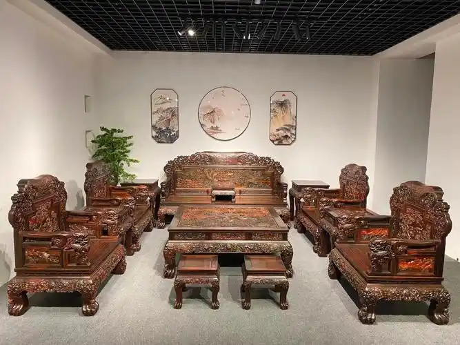 红木  #红木家具  #家具  #家具分享  #大红酸枝  #交趾黄檀 #沙发