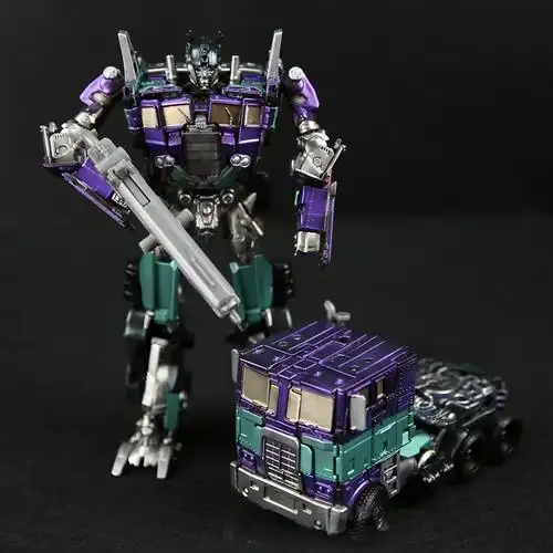 孩之宝玩酷变形金刚4v平头擎天柱镜像重涂代工设计机器人