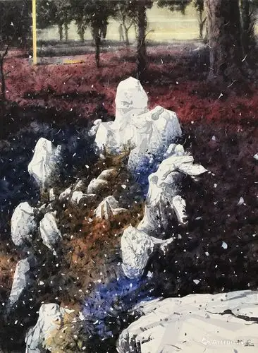 陈勇劲水粉水彩作品_陈勇劲官方网站-雅昌艺术家网