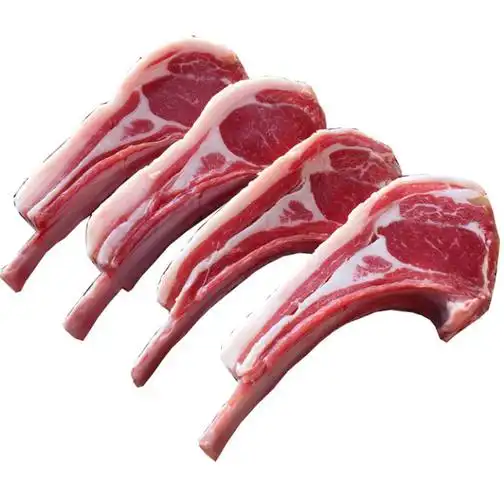 内蒙古法式战斧小羊新鲜肋羊排冷冻商用羊排烧烤生羊排