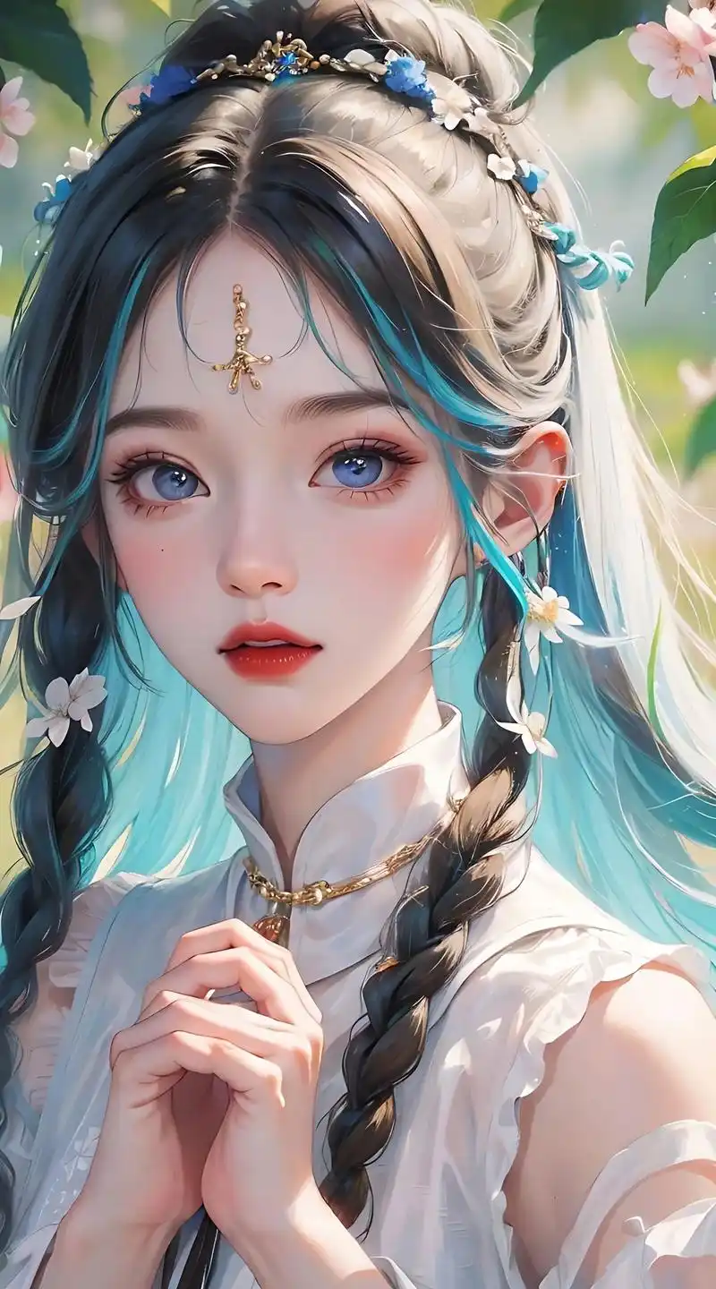 双马尾女孩.#二次元美图壁纸大全 #优质头像 #二次元少女 - 抖音