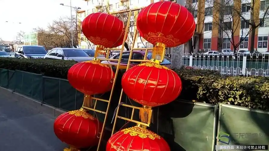 【彩灯高悬,悦目更赏心】挂起灯笼过大年_纱灯_宫灯_