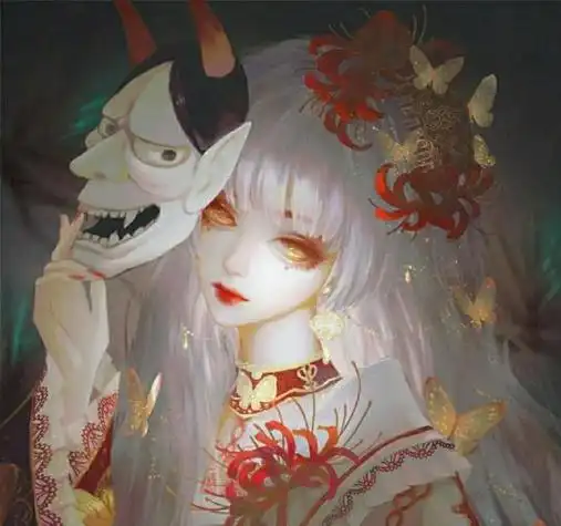 唯美黑暗系古风头像女 女生头像图片大全 -【爱个性】