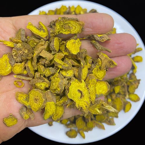 黄芩正宗野生500g包邮中药材药材黄苓黄苓粉芹黄黄芩