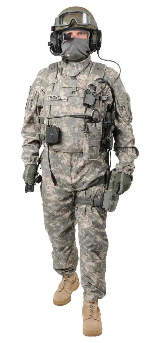 从头到脚的高科技美国单兵装备高清图集真是武装到牙齿了