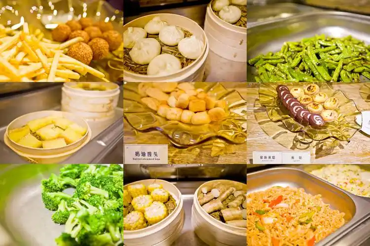 为满足客人高品质就餐需求,宾馆近期推出了自助早餐服务