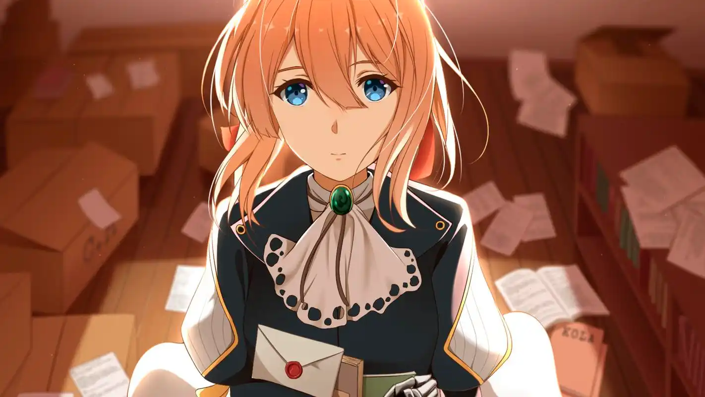 《紫罗兰永恒花园》角色,高清图片,电脑桌面-壁纸族