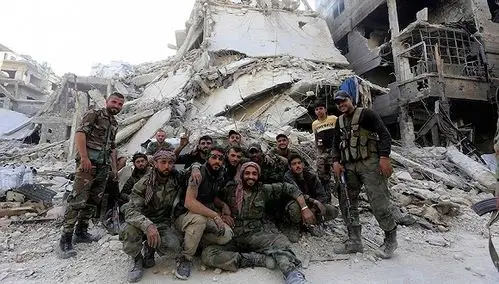 叙大马士革isis最后据点被清除七年来首次获得完全解放