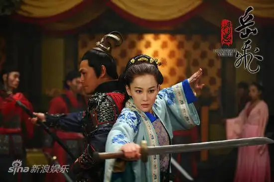 图文精忠岳飞曝红颜海报张馨予饰梁红玉