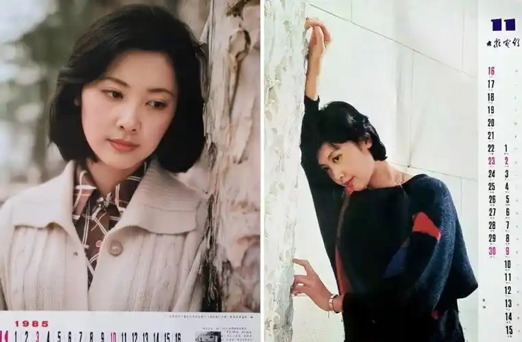 "挂历女神"朱琳:画里走出来的古风美女,80年代男人们的向往插图8